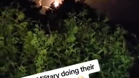 Military doing what