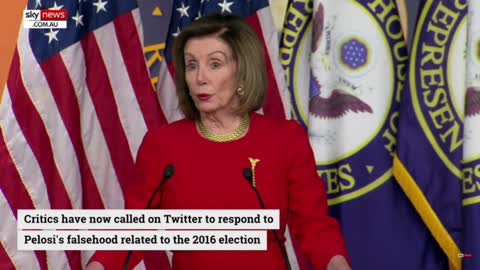 Pelosi`s tweet declaring Clinton/Trump election was 'hijacked'