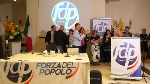 Congresso di Forza del popolo a Milano