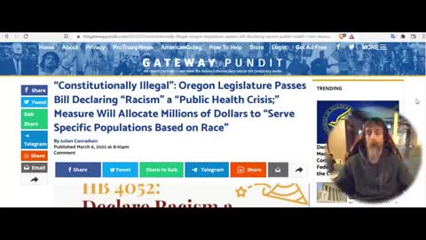 OREGON PASSES RACIST BILL AGAINST WHITE PEOPLE THAT WHITE PEOPLE HAVE TO PAY FOR WITH TAXES