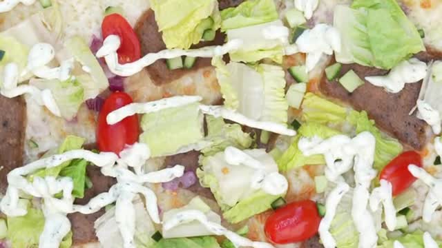 Vegetables pizza