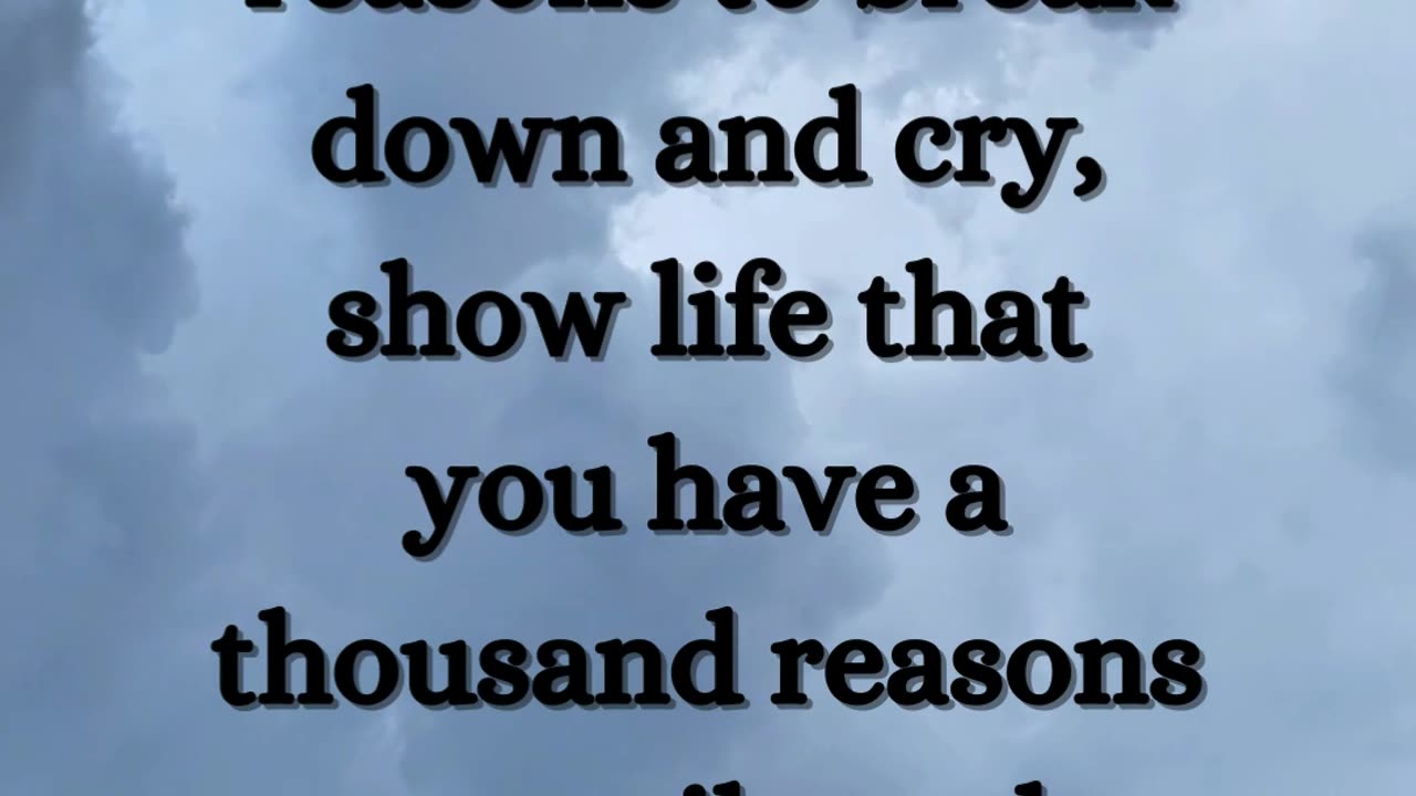 A Thousand Reasons to Smile: Overcome Life's Challenges