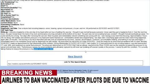 prohíben a pilotos volar después de vacunarse