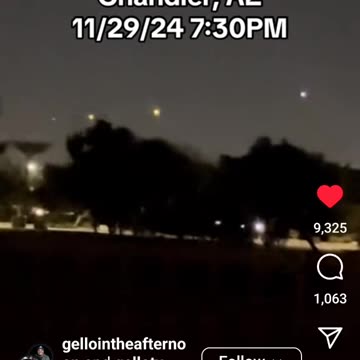 UFO Drones In Arizona