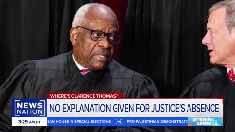 Justice Clarence Thomas misses Supreme Court session without explanation