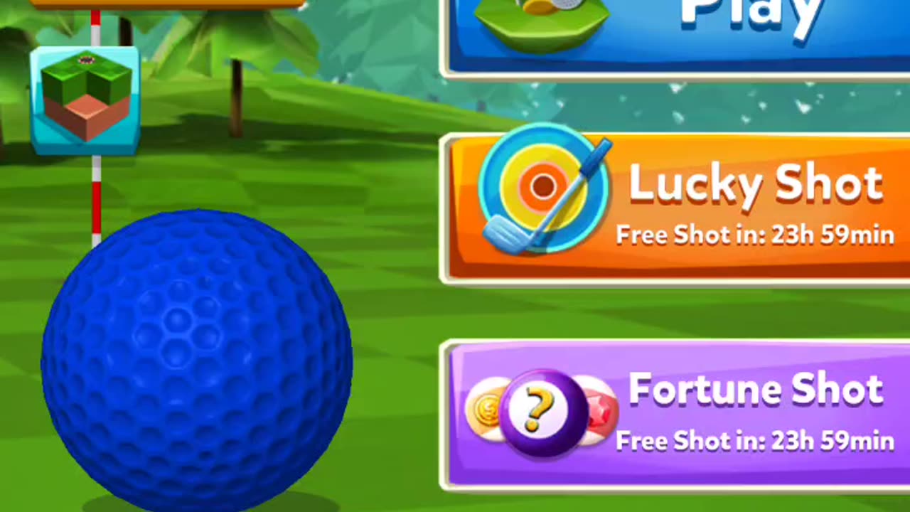 Got unlucky in golf battle #gaming