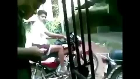 Funny Indian Road Accident