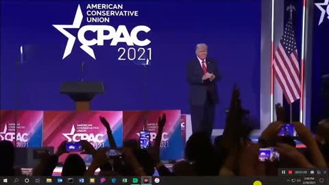 Cpac President Trump speech