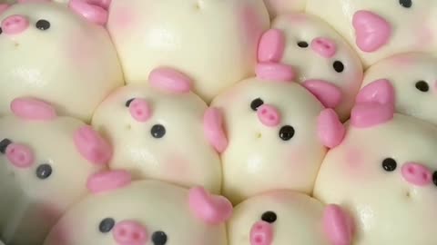 piglet steamed buns