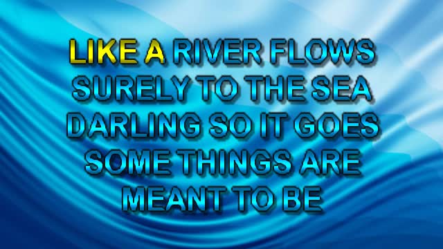 kbkaraokeking Can't Help Falling In Love (elvis)