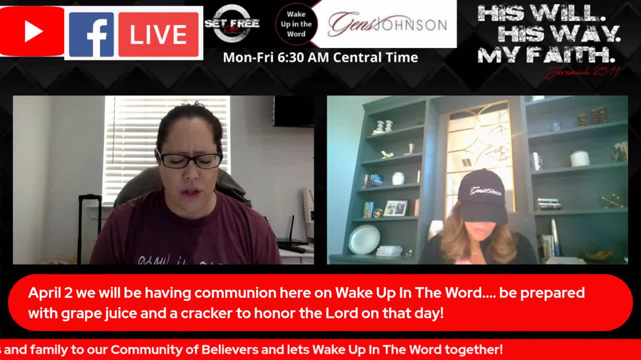 E.188 "Wake Up In The Word" with Pastor Paul & Gens Johnson, The Mindset Master
