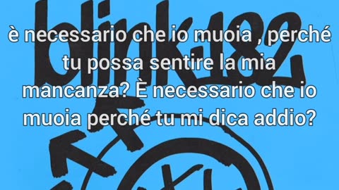 "One more Time"-Blink182(2023)-traduzione in italiano