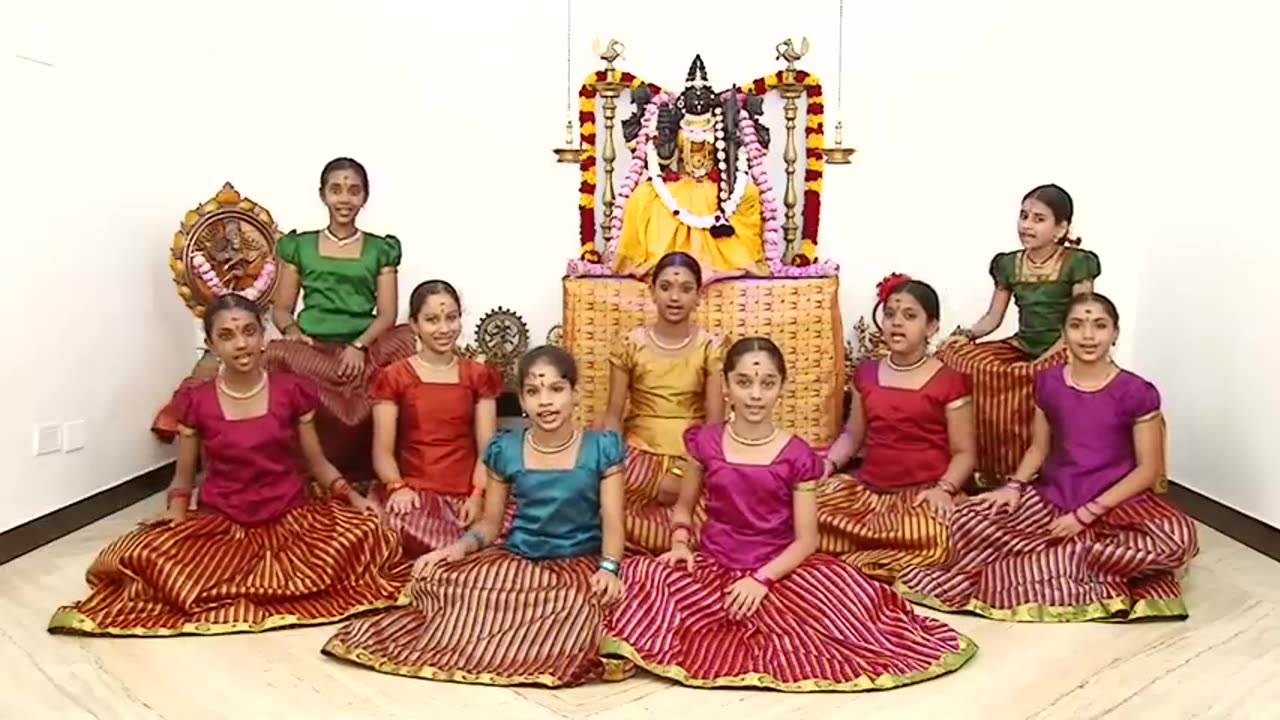 Ayigiri Nandini _ Navadurgas singing Mahishasura Marddini Sthothram