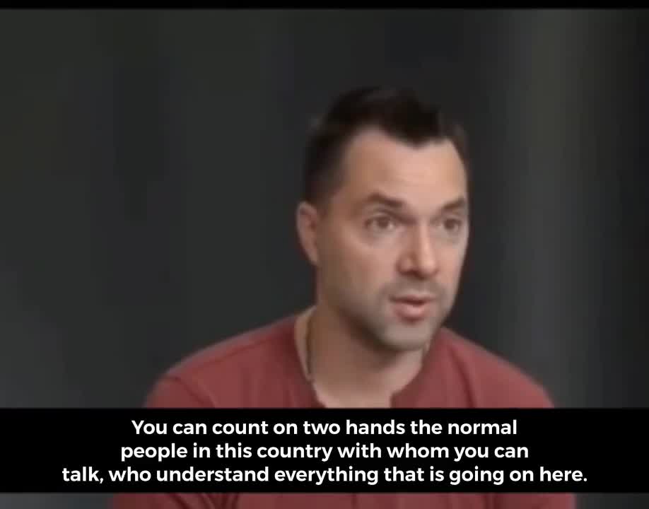 Zelensky´s advisor Arestovych speaking about Ukrainian people (Interview before he took the office)