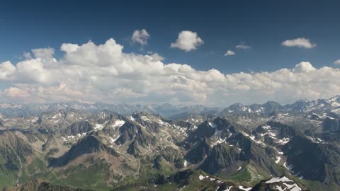 Landscap of mountain rang