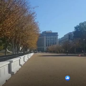 Washington DC (Gov district) is a Ghost Town