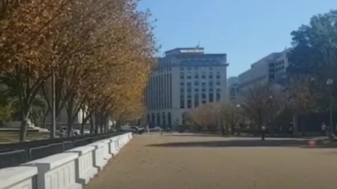 Washington DC (Gov district) is a Ghost Town