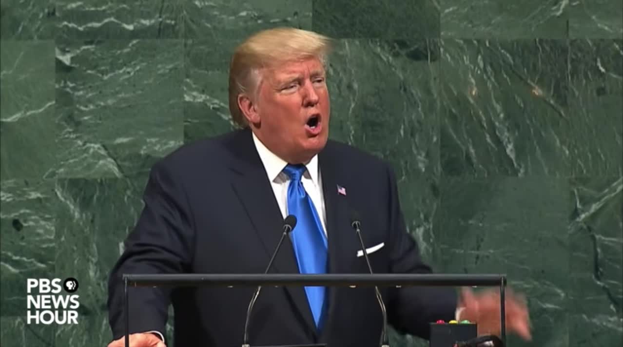 WATCH: President Trump delivers first address to UNGA on Sep 19, 2017