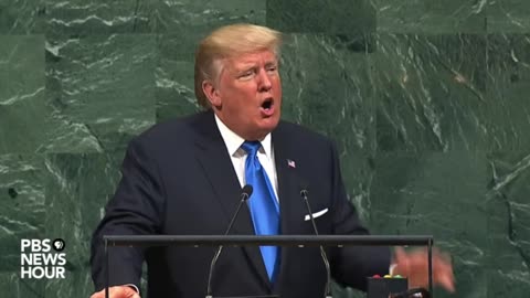 WATCH: President Trump delivers first address to UNGA on Sep 19, 2017