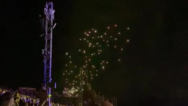 Dave Matthews 2022 gorge amphitheater drone show light show