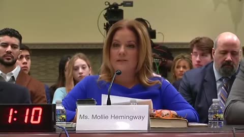 Mollie Hemingway Congressional Testimony Sums Up Everything Wrong /w Our Elections