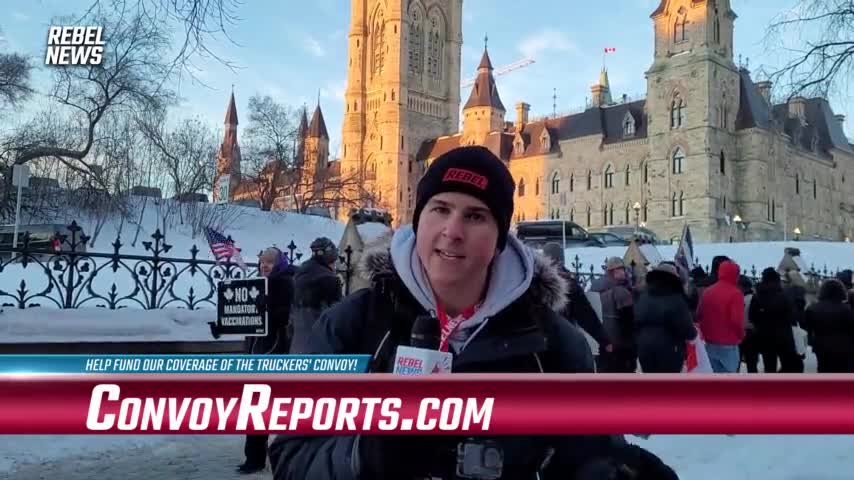 Where did all of the thousands of trucks end up in Ottawa?