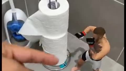 Funny toilet video