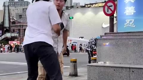Jumping Husband