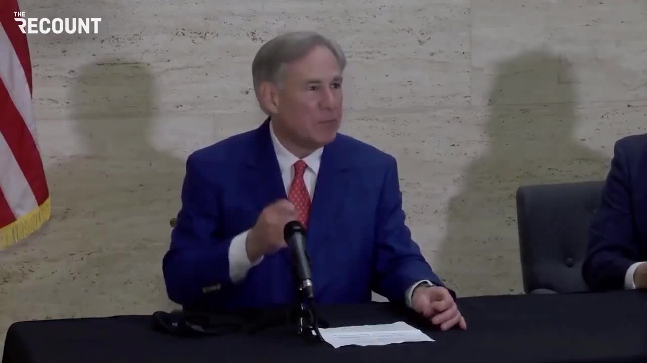 Greg Abbott Message For Big Tech Tyrants