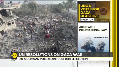 India supports UN resolution urging ceasefire in Gaza.