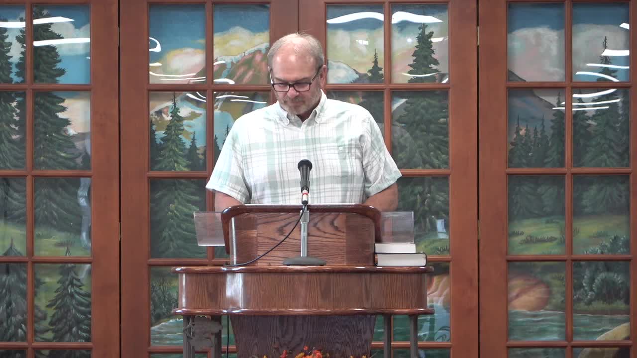 September 18, 2022 Worship service, sermon by Tom Cantor (Ezra 7)