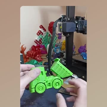 Toys made with 3D printer - Fantastic