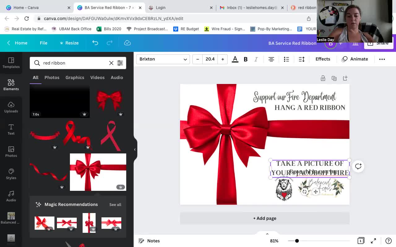 BA Canva Flyer Walkthrough