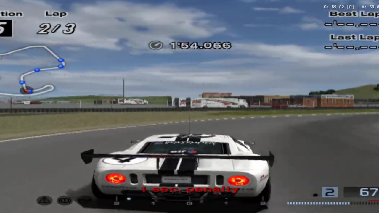 Gran Turismo 4 - Driving Mission 12 1st Try(AetherSX2 HD)