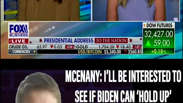 MCENANY: I'LL BE INTERESTED TO SEE IF BIDEN CAN 'HOLD UP' IN A PRESS CONFERENCE ENVIRONMENT