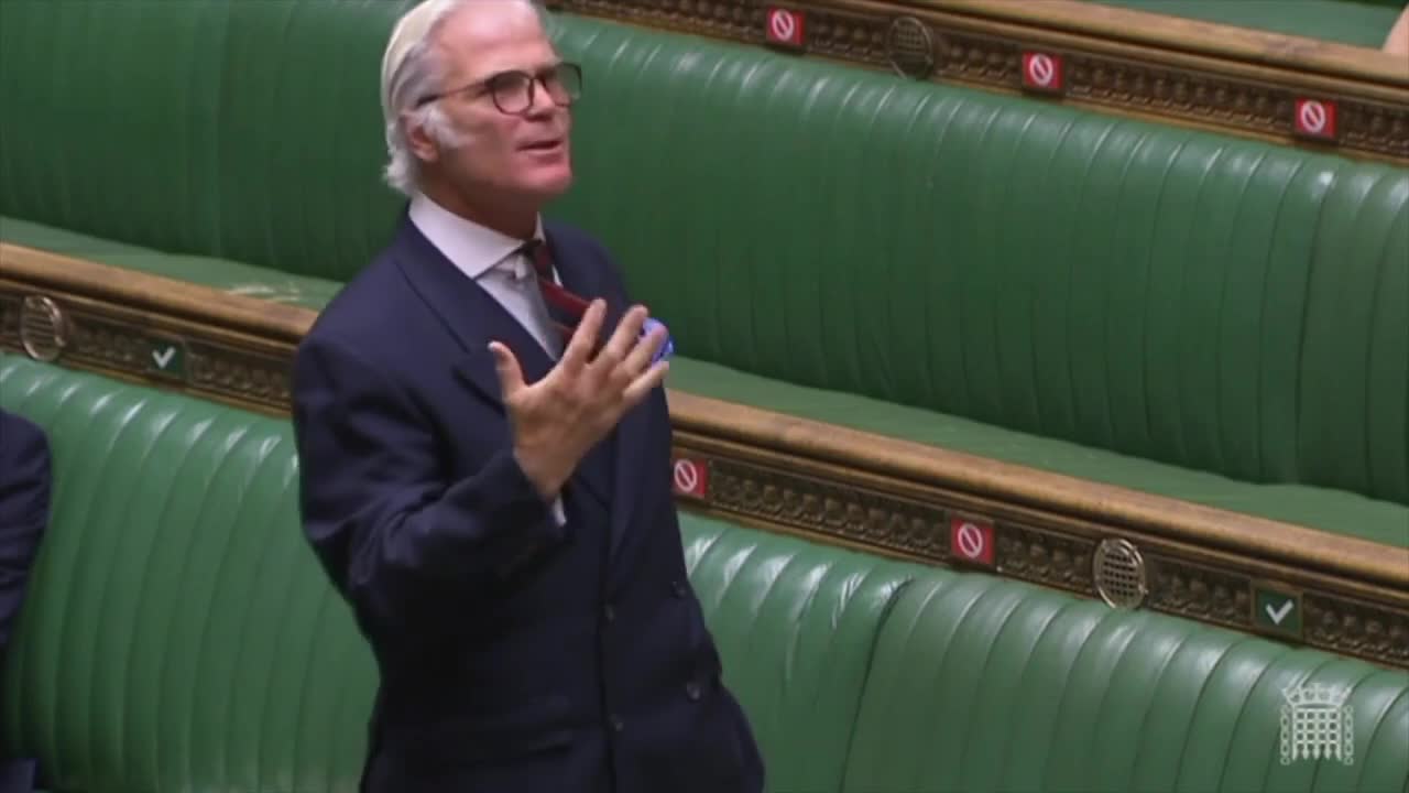 Tory MP Desmond Swayne Smashes It Up In Parliament