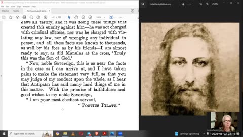 PONTIS PILATE'S DETAILED LETTER TO THE CAESAR OF ROME ABOUT JESUS, HIS CRUCIFIXION AND RESURRECTION