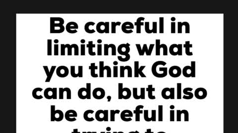 Supernatural Vs Natural, Miraculous vs Practical