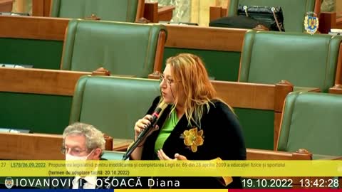 19 Octombrie 2022 - Modif. și completarea Legii nr. 69/28.04.2000 a educației fizice și sportului