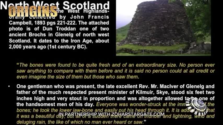 THE DOCUMENTED EVIDENCE OF REAL GIGANTIC HUMANOIDS THAT ONCE LIVED ON EARTH