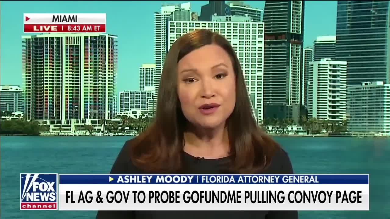 Florida AG to Investigate GoFundMe After They Cancelled Freedom Convoy Fundraiser