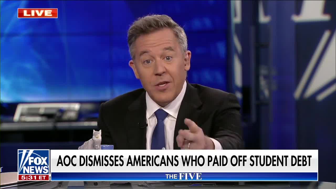 Gutfeld: AOC is the embodiment of the entitled sponge