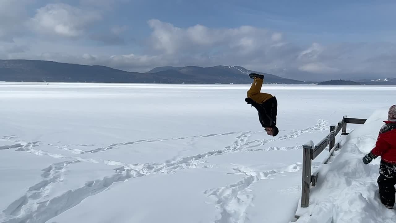 EPIC winter trick! (wait for it)