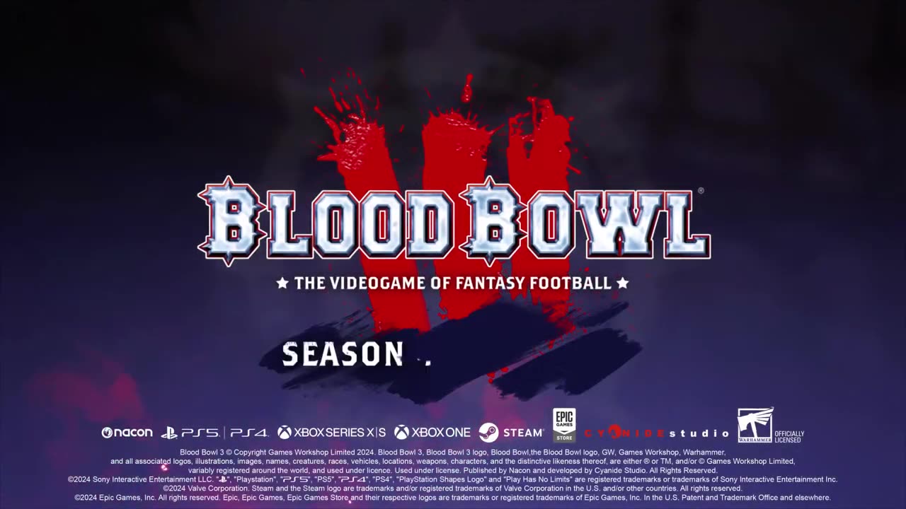 Blood Bowl 3 - Official Season 4 Launch Trailer