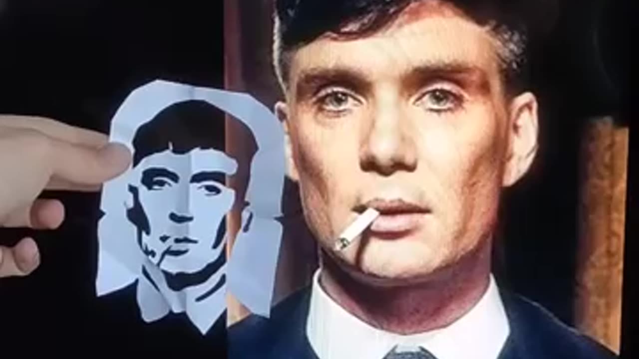 Cut portrait - Thomas shelby