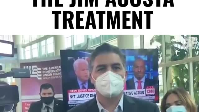 Jim Acosta Gets The Acosta Treatment