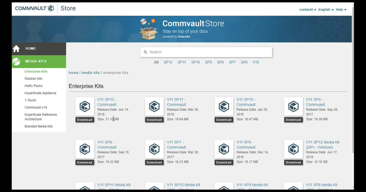 How to get CommVault version 11. #getajobinit #getajobintech