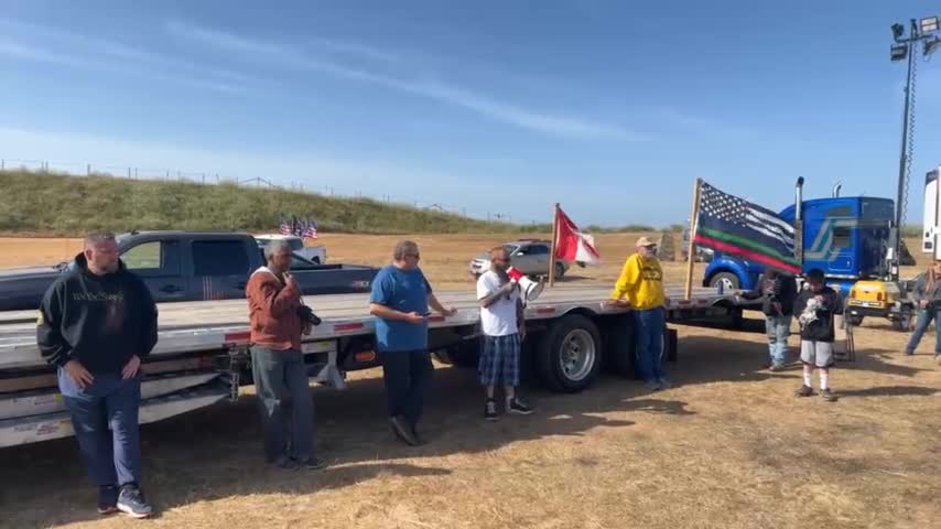 The People's Convoy - Morning Drivers Meeting - 4/27/2022