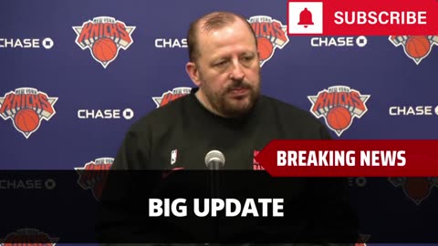 Tom Thibodeau Gives Big OG Anunoby Injury Update