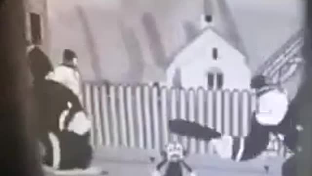 In un vecchissimo cartone animato tutto il piano dell' Elite attuale